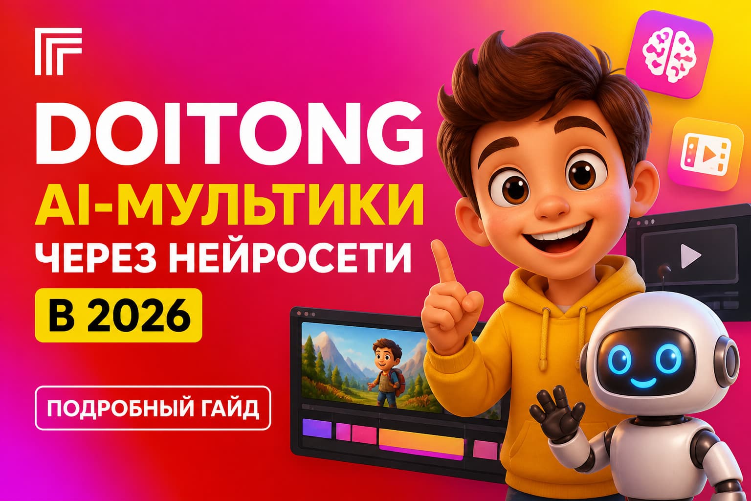 Doitong AI-мультики через нейросети в 2026 году