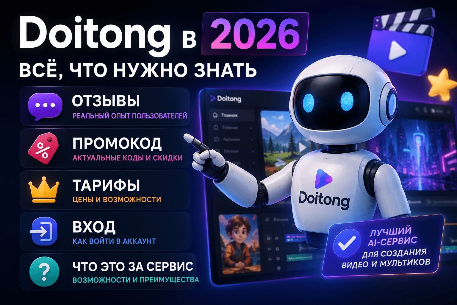 Doitong в 2026: отзывы, промокод и тарифы